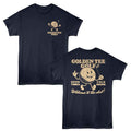 Golden Tee Golf – “Welcome to the Club” One‑Color Graphic Tee (Navy)